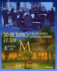 Martes Musicales 2026 en el Claustro de la Catedral de Santander