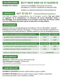 Campus de Verano Real Racing Club en Santa María de Cayón 2026