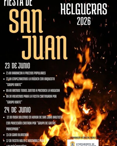 Fiesta de San Juan Helgueras 2026 en Val de San Vicente