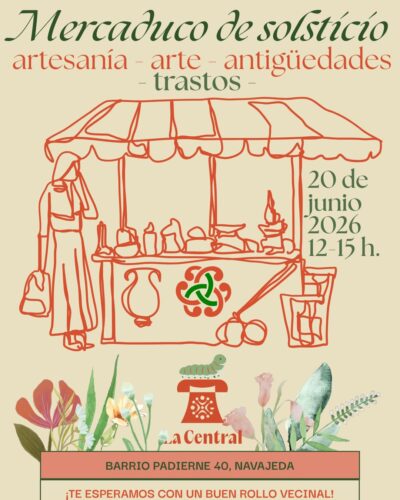 Mercaduco de solsticio en La Central, Navajeda 2026