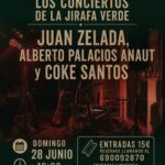 Concierto de Juan Zelada, Alberto Palacios Anaut y Coke Santos en La Jirafa Verde