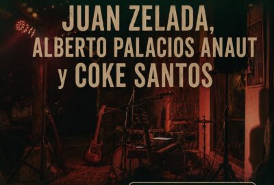 Concierto de Juan Zelada, Alberto Palacios Anaut y Coke Santos en La Jirafa Verde