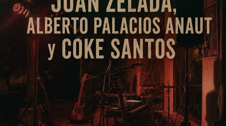Concierto de Juan Zelada, Alberto Palacios Anaut y Coke Santos en La Jirafa Verde