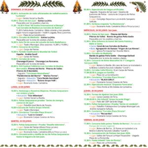 Fiestas de San Juan 2026 en Los Corrales de Buelna, Cantabria