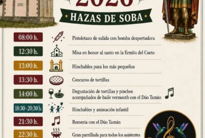 Fiestas de San Pelayo 2026 en Hazas de Soba