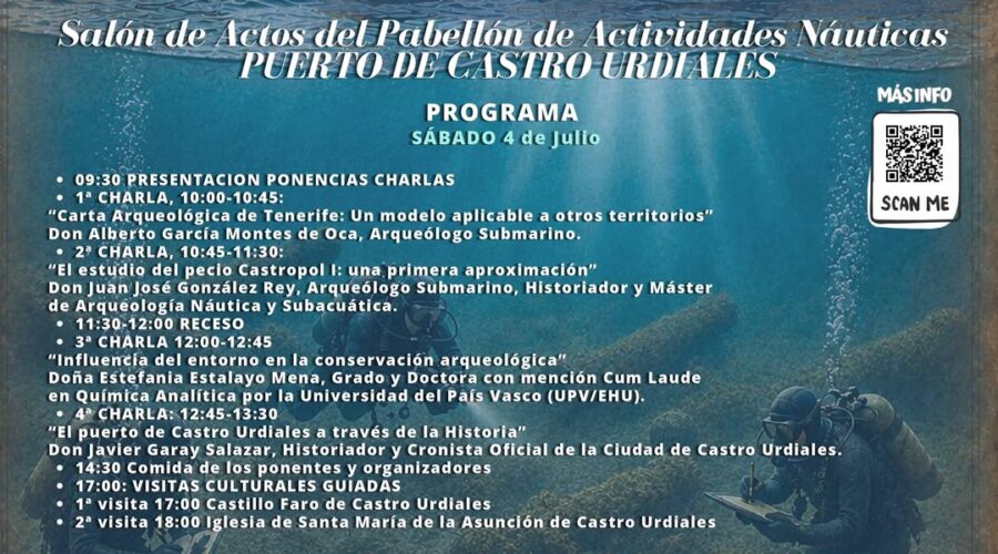 II Jornadas de Arqueología Subacuática en Castro-Urdiales 2026