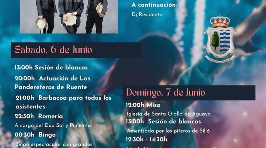 Corpus 2026 en Santa María de Aguayo: Verbena y Duo Sal y Pimienta