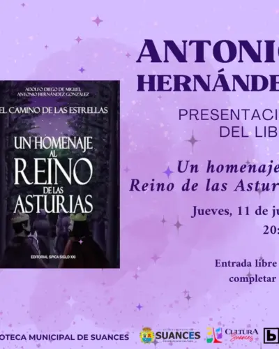 Presentación libro Un homenaje al Reino de las Asturias en Biblioteca de Suances