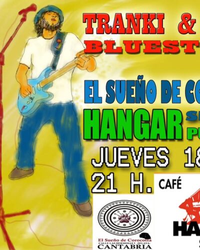 Concierto de Bluestone, Tranki & Pepe en Hangar Selaya