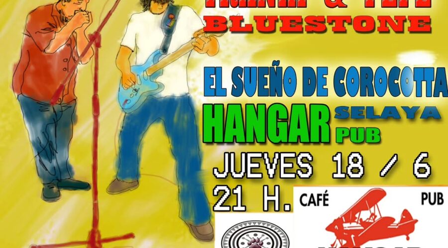 Concierto de Bluestone, Tranki & Pepe en Hangar Selaya