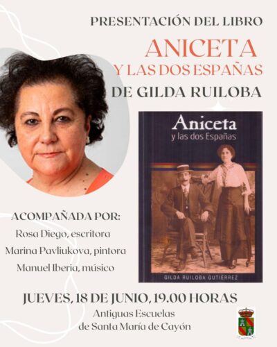 Presentación Aniceta y las dos Españas en Santa María de Cayón
