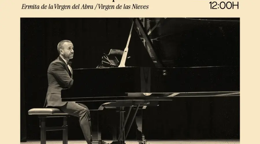 Recital de piano de José Imhof en la Ermita de la Virgen del Abra