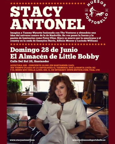 Stacy Antonel en directo en El Almacén de Little Bobby