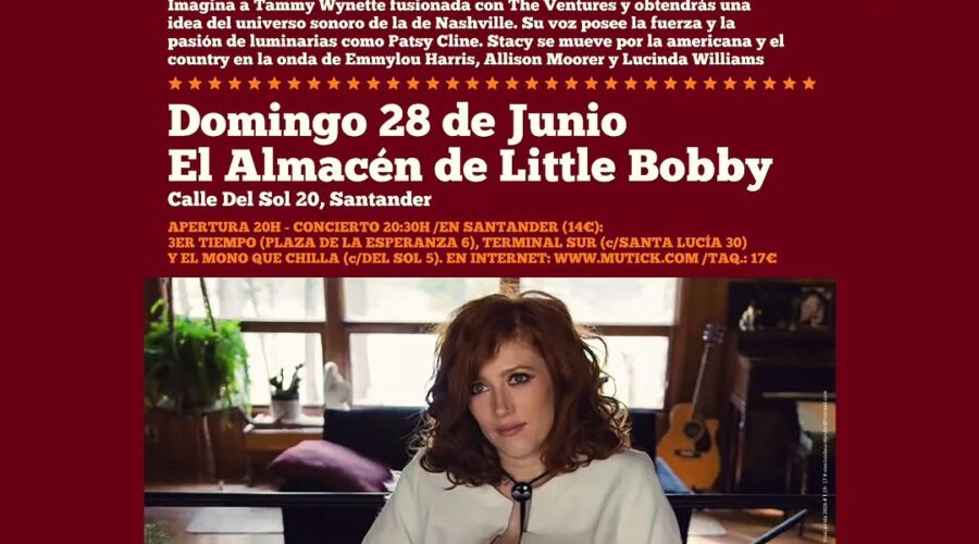 Stacy Antonel en directo en El Almacén de Little Bobby