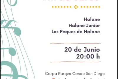 Concierto fin de curso con Halane en Cabezón de la Sal