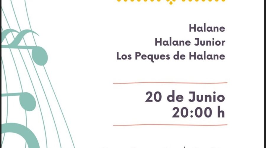 Concierto fin de curso con Halane en Cabezón de la Sal