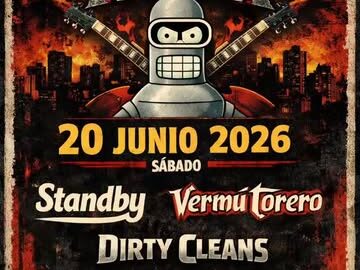 Dirtycleans en directo en Sala Niagara, Santander