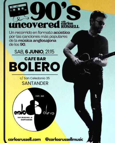 Carlos Russell en directo en Café Bar Bolero