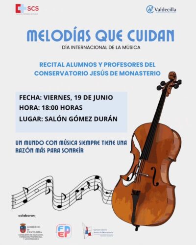 Melodías que cuidan: Concierto en el Salón Gómez Durán