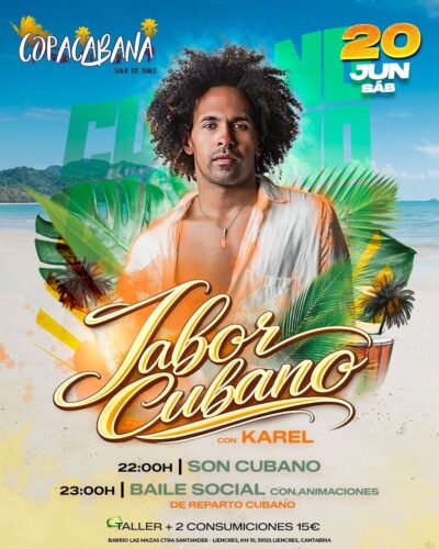 Taller de Son Cubano con Karel en Copacabana Sala de Baile