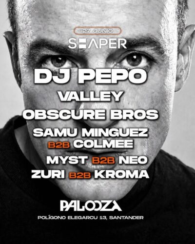 SHAPER en Sala Palooza, Santander