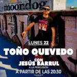 Toño Quevedo en directo en Moondog Santander