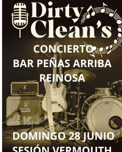 Concierto Dirty Clean’s en Bar Peñas Arriba, Reinosa