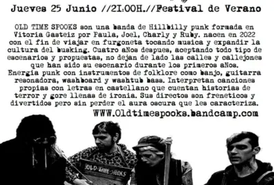 Old Time Spooks en directo en EcoBar El Reino