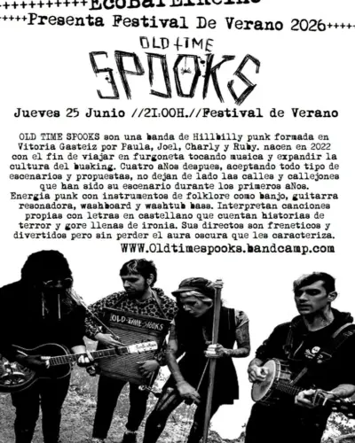 Old Time Spooks en directo en EcoBar El Reino