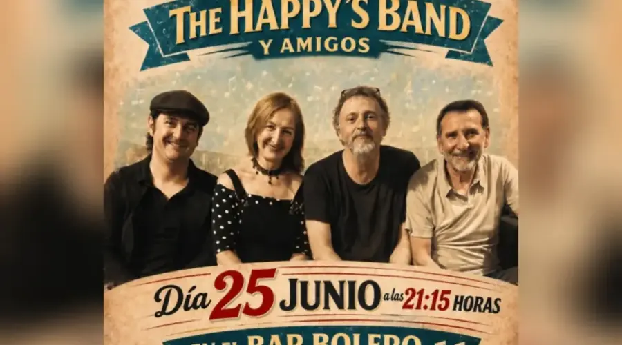 The Happy’s Band en directo en Bar Bolero, Santander