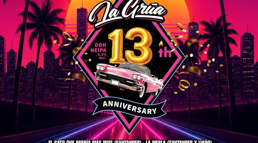 13° Aniversario La Grúa: Pinchada Masiva de Cerveza Craft