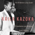 Kaila Kazoka en directo en El Bolero, Santander