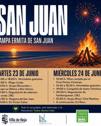 San Juan 2026 en Campa Ermita de San Juan, Noja