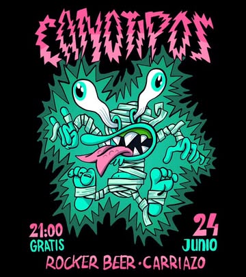 Chinchorros en Rocker Beer Carriazo