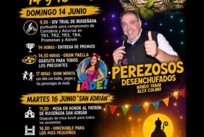 Fiestas de Ruiseñada 2026: Perezosos Desenchufados y Nacho Barquin
