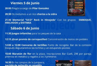 Fiestas Corpus Christi Hinojedo 2026 en Suances, Cantabria