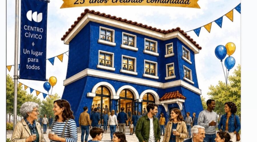 Chocolatada Aniversario Centro Cívico Calle Altero en Santander