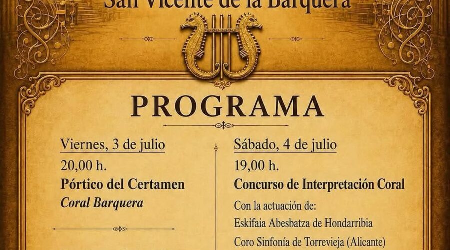 LVII Certamen de la Canción Marinera en San Vicente de la Barquera
