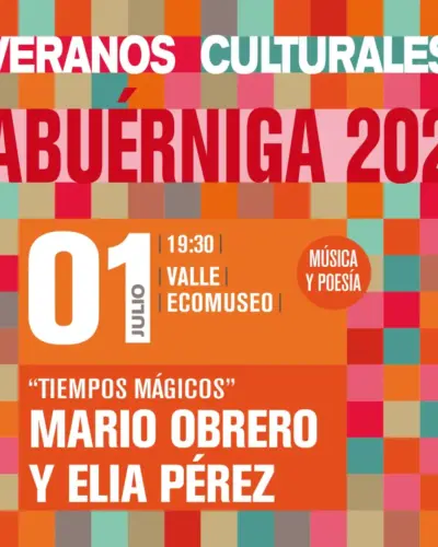 Mario Obrero y Elia Pérez en Ecomuseo de Valle