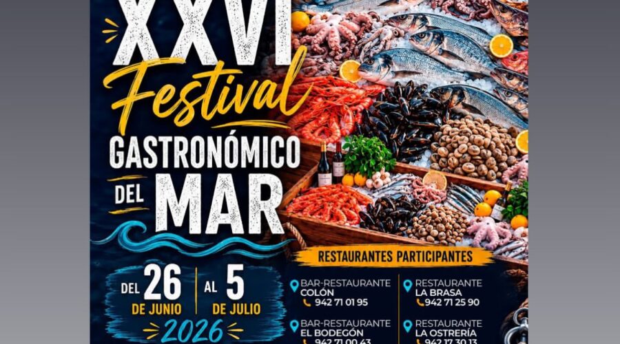 Festival Gastronómico del Mar en San Vicente de la Barquera 2026