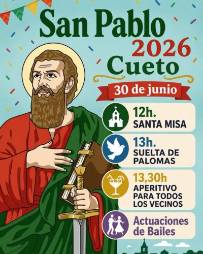 Día de San Pablo en Cueto 2026