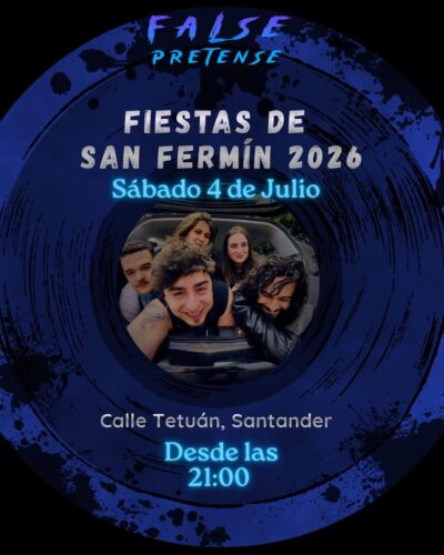 Concierto de False Pretense en Calle Tetuán, Santander
