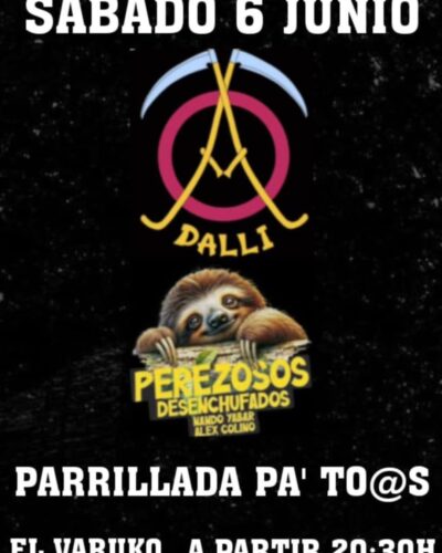 Concierto de Perezosos Desenchufados y Dalli en El Varuko