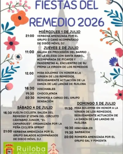 Fiestas del Remedio 2026 en Ruiloba, Cantabria