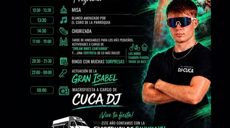 Fiestas de San Antonio en Villaverde de Pontones, 13 de junio