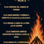 Hoguera de San Juan en Ateca: Verbena y DJ Sancibrián