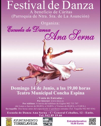 Festival de Danza Ana Serna en Teatro Municipal Concha Espina