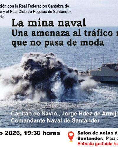 Charla: La amenaza de las minas navales en el tráfico marítimo