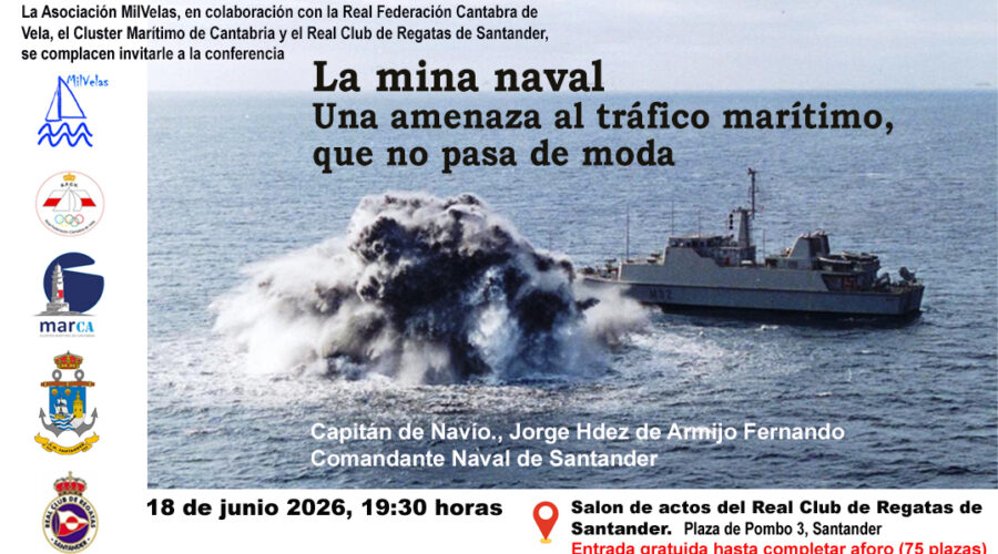 Charla: La amenaza de las minas navales en el tráfico marítimo