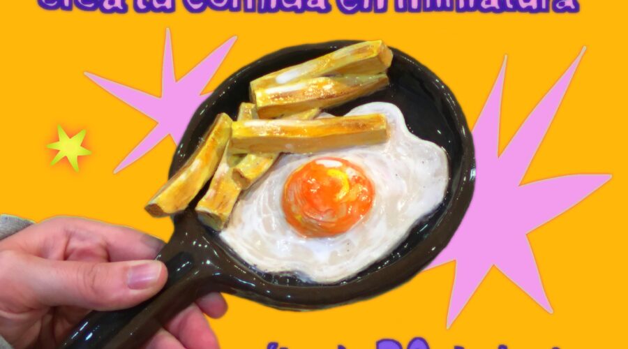 Taller de cerámica Mini cocina: crea comida en miniatura